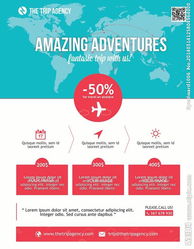 海空公司海報傳單圖片